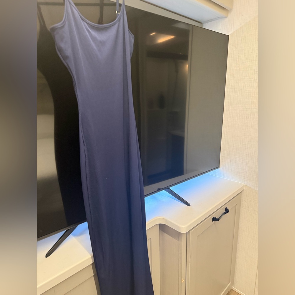 Elegant Navy Blue Gown